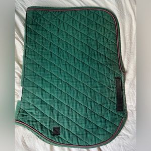 Green toklat saddle pad